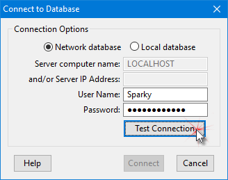 Selecting the Database