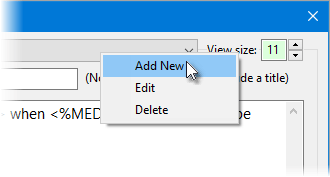 Add, Edit, Delete Name