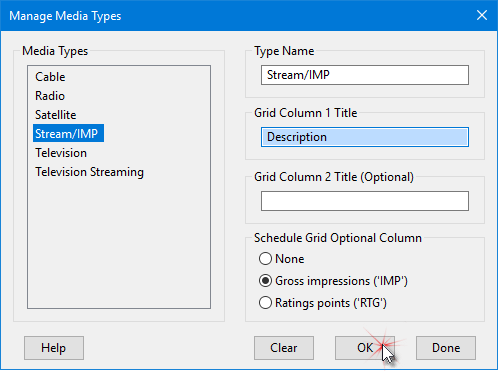 Managing Media Types