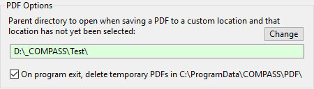 PDF Options