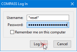 Reset Network Administrator