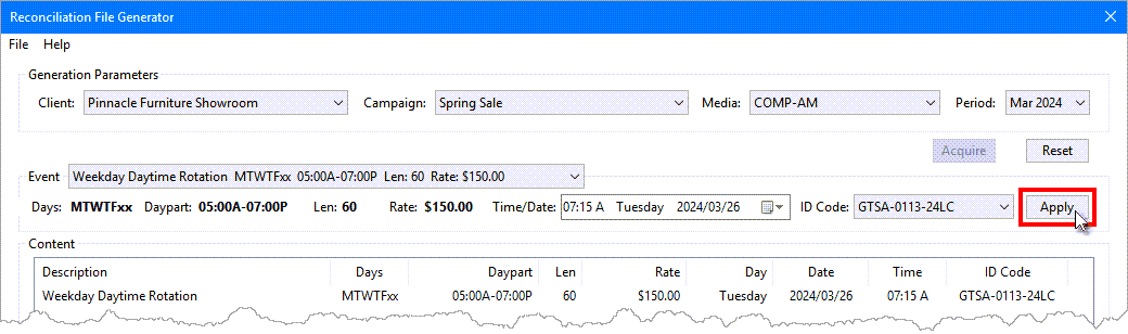 Adding an Ad to the List Adding an Ad to the List